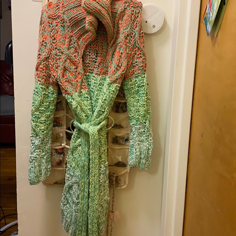 Saskia cable knit twisted sweater